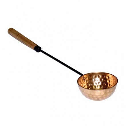 Ковш из меди 42-45см Банные штучки