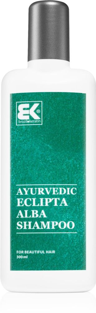 Brazil Keratin Ayurvedic Eclipta Alba Shampoo - натуральный травяной шампунь без сульфатов и парабенов /   300  ml  / GTIN 8595615720334