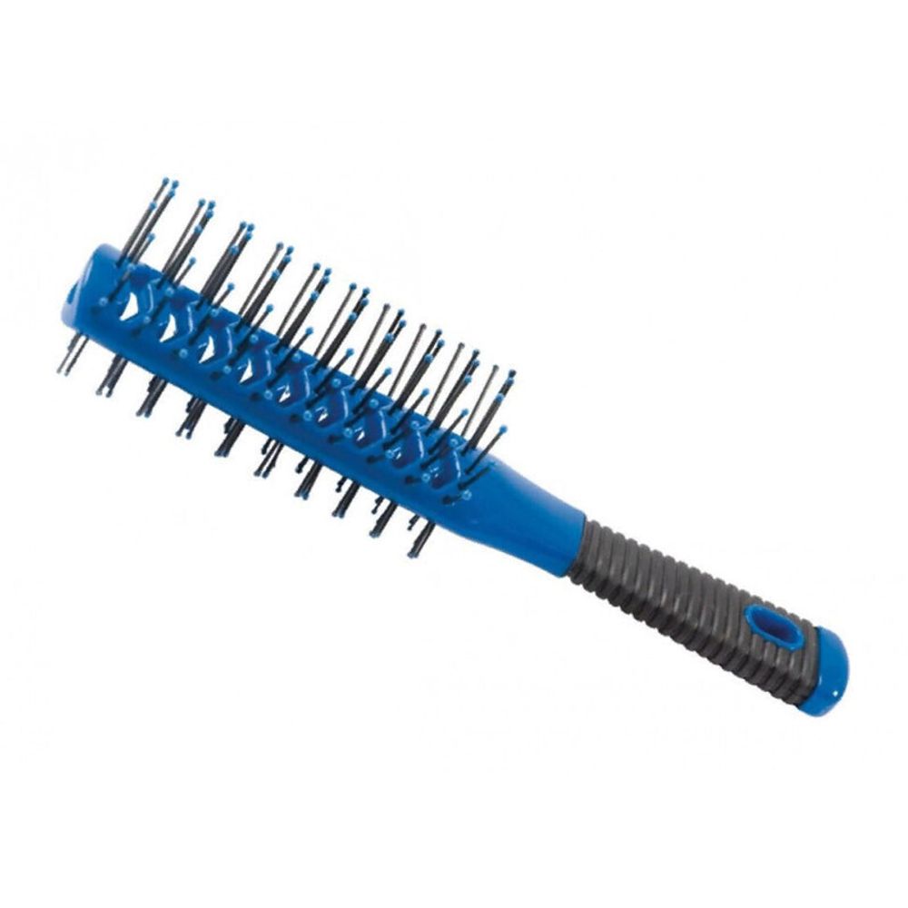 Парикмахерская щетка Hairway Vent Blue, синяя