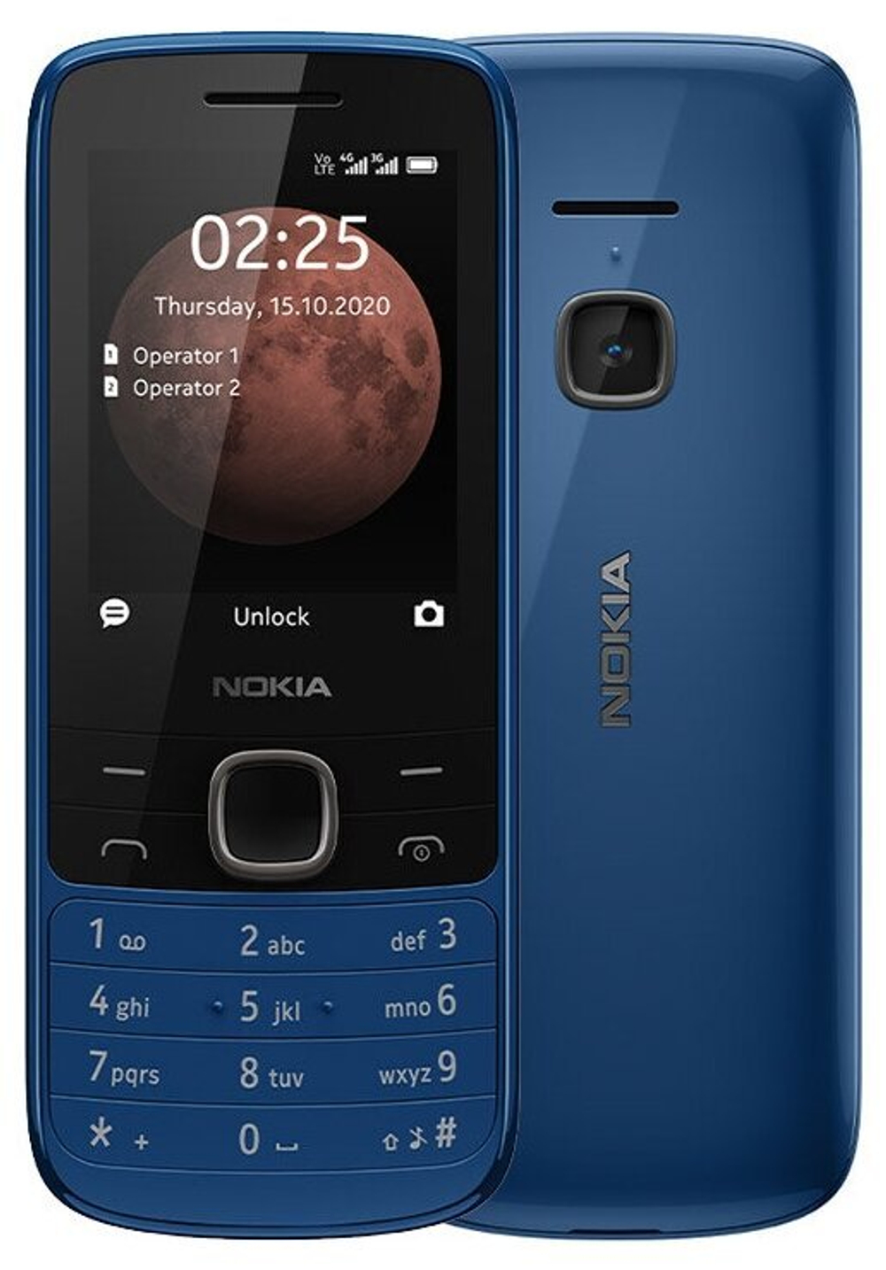 Сотовый телефон Nokia 225 4G Dual Sim (TA-1276) Blue