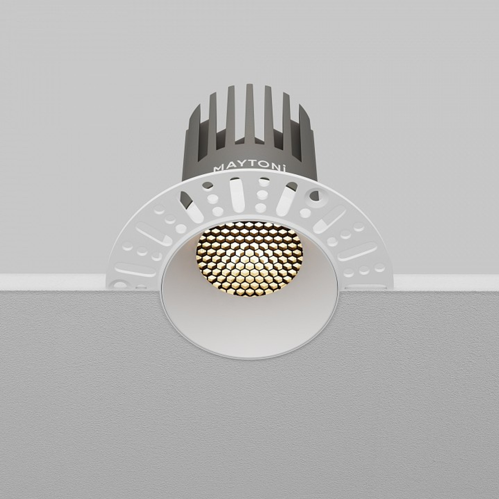 Встраиваемый светильник Maytoni Technical Dip DL121-15W-3K-TRS-W