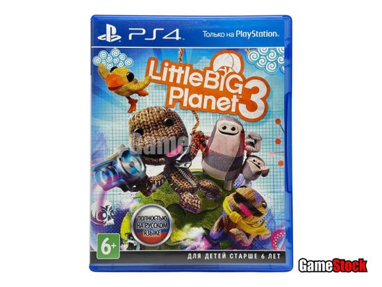 PS4 LittleBigPlanet 3 (Б/У, Полностью на русском языке, CUSA-00063/H)