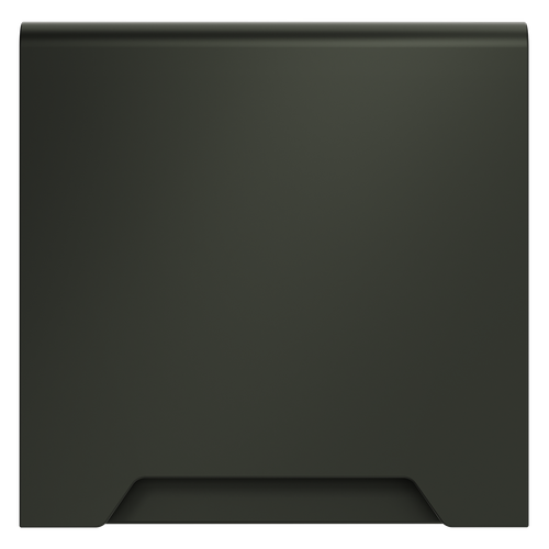 Накладка для розетки с заземлением, защитными шторками и крышкой, S70 (титан)