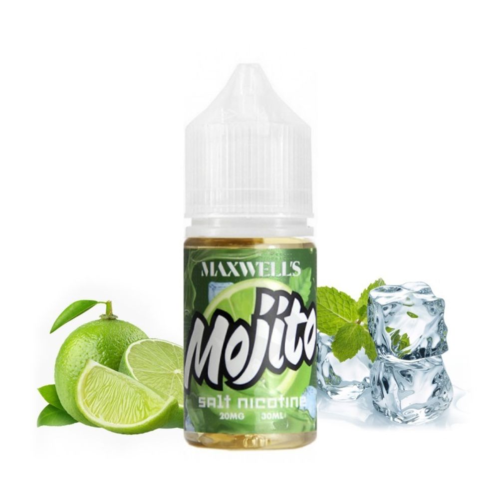 Maxwell&#39;s Salt 30 мл - Mojito (20 мг Hybrid)