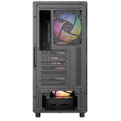 Корпус для компьютера Powercase Mistral PA5B, Tempered Glass, 4x 120mm FRGB Fans, чёрный, ATX (CMOAB-L4)
