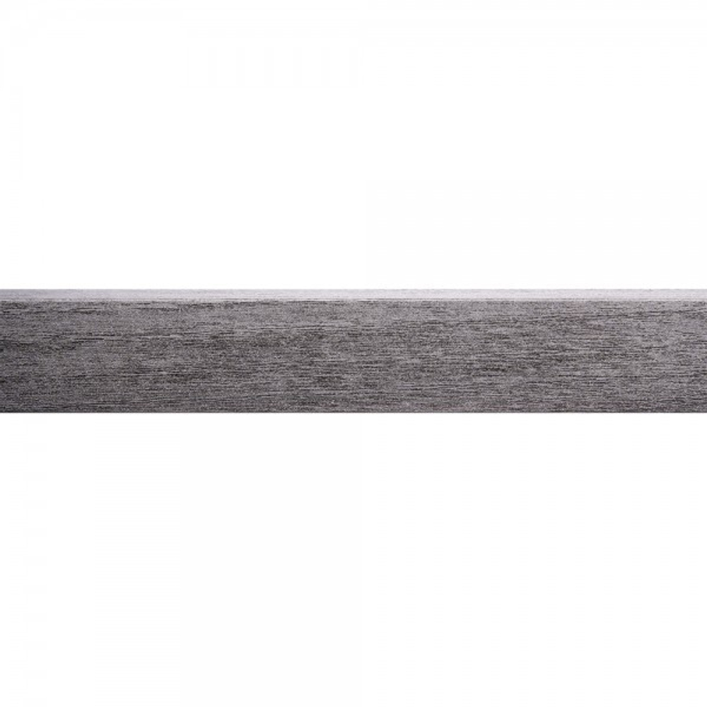 Завершающая рейка с монтажной планкой L05 Серый тик