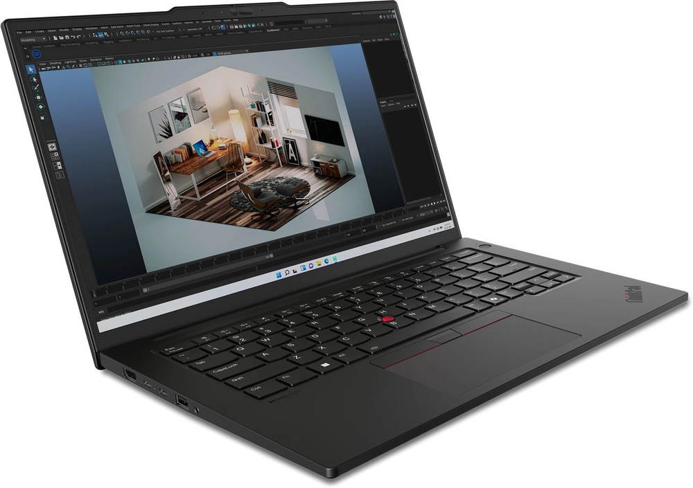Ноутбук  Lenovo ThinkPad P14s G5 14.5 ", Core Ultra 7, 32 Гб RAM, 1 Тб SSD, RTX 500 Ada, Черный