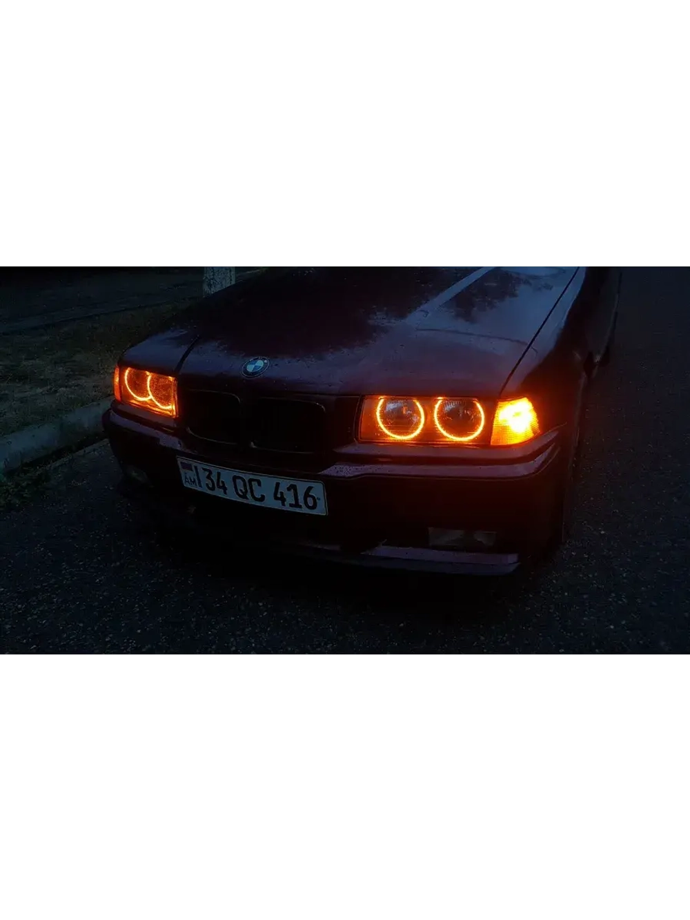 Ангельские глазки BMW E 30 , E 32 , E 34 (Янтарные )