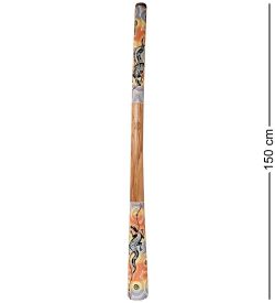 Decor and Gift 55-013-03 Диджериду Эвкалипт расписной (Папуа)