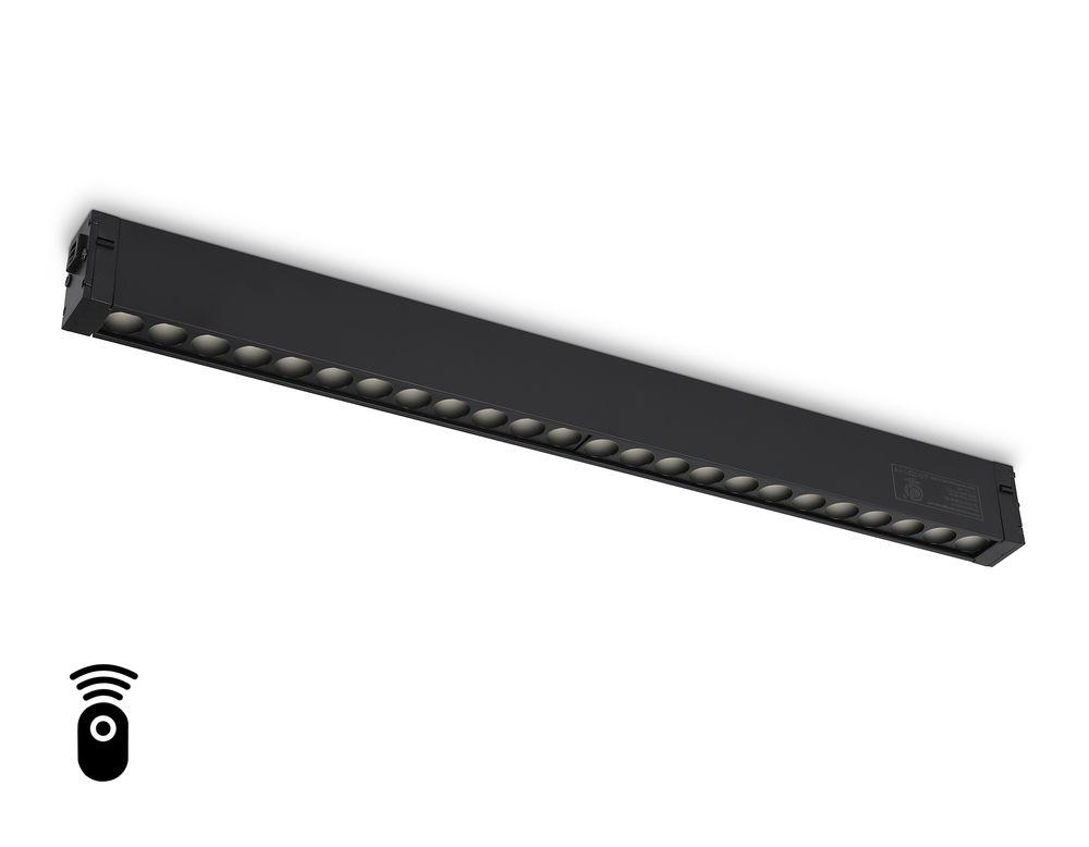 Светильник светодиодный для шинопровода Magnetic 220V GL1314 BK черный IP20 24W 3000K-6400K 24° 455*25*42