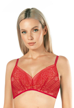 Супер пуш-ап бюстгальтер Desire (Размер: 65E) (Цвет: красный)