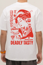 Футболка KUL'TURA "Deadly Tasty" Белый