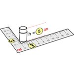 Элемент цилиндрический 3x3x5 см для GigaBloks 5"