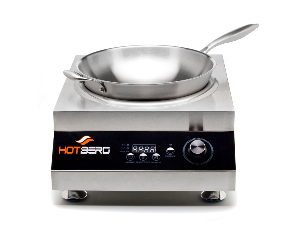 Плита индукционная Hotberg 5000CW Wok