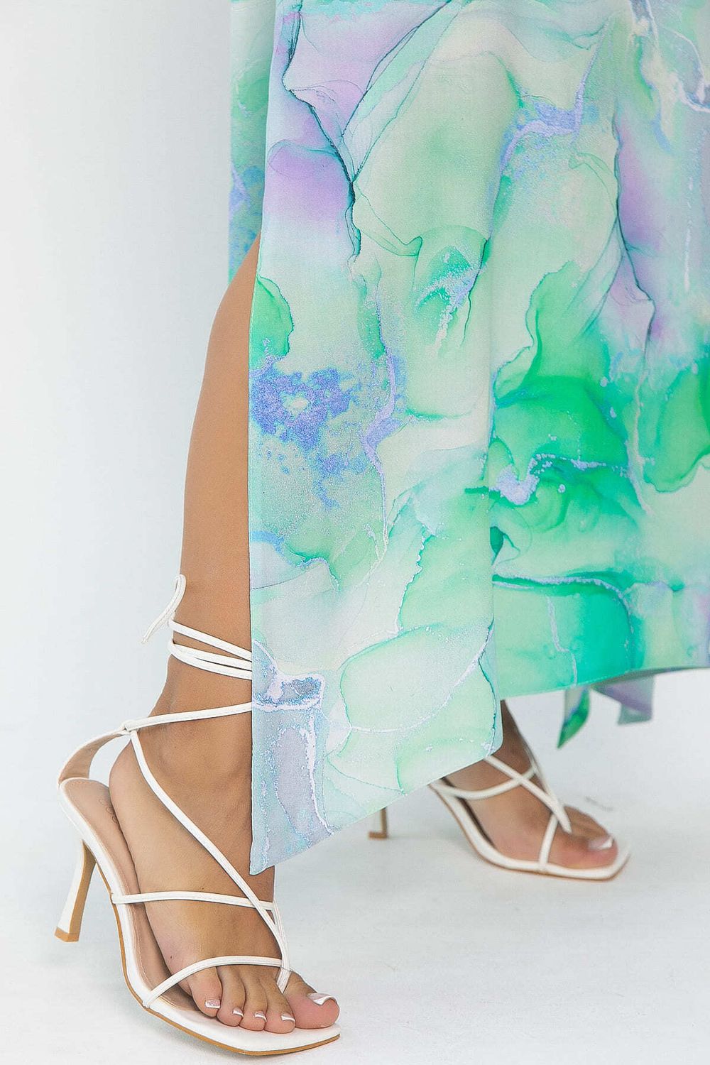 Платье Иниша (зеленое) П14072-4М LT Collection