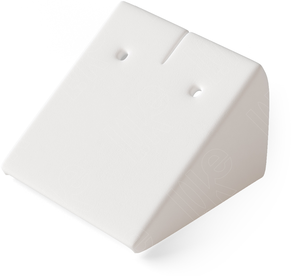 Вкладыш 09 стойка под серьги (2 отверстия), прорезь для нитки