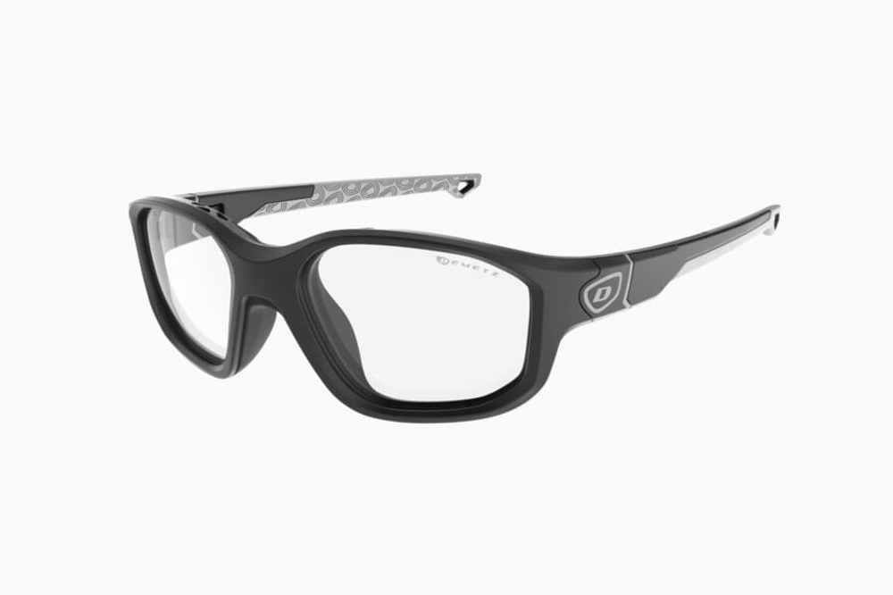 Спортивные очки с диоптриями Demetz Puntaco / Matt Black / Matt Light Grey V. Colourless cat. 0