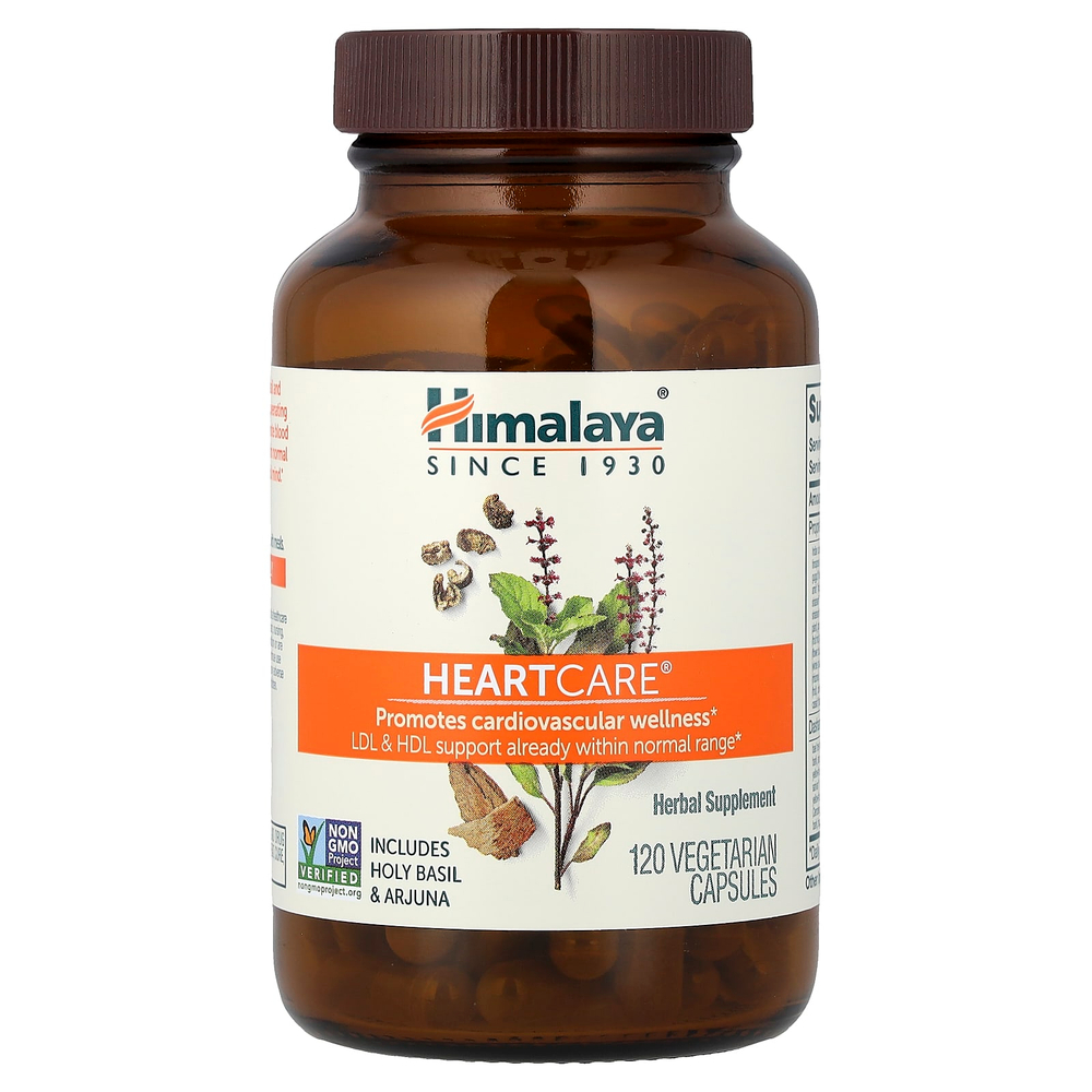 Himalaya, HeartCare, 120 вегетарианских капсул