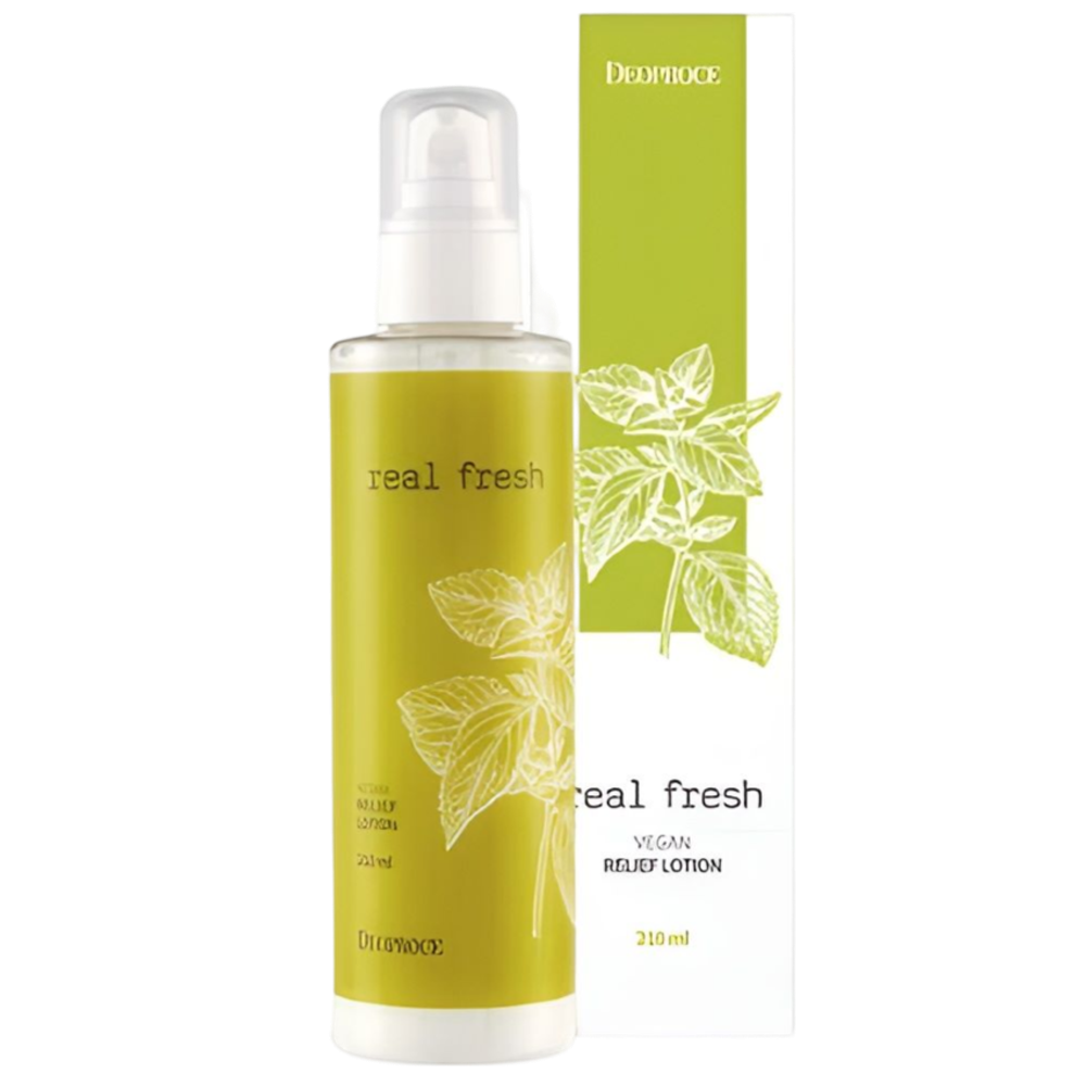 Deoproce Vegan Спрей для лица увлажняющий на основе растительных экстрактов Deoproce Real Fresh Vegan Moist Facial Mist