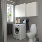 Книжный шкаф -  ENHET IKEA/ ЭНХЕТ ИКЕА, 204х140 см, белый