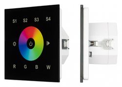 Панель-регулятора цвета RGBW сенсорный встраиваемый Arlight INTELLIGENT 037199