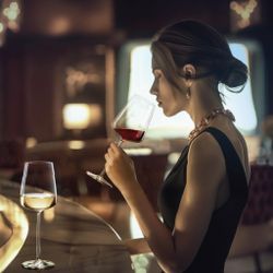 Бокал для вина 560 мл хр. стекло Cabernet " " d 6,5/9,3 см h24,5 см Lucaris [6]