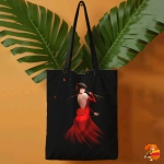 Сумка шоппер с принтом Семья шпиона