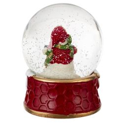 GAEM Фигурка декоративная "Дед Мороз/Снеговик" в стекл шаре, L7,5 W7,5 H8,5 см, 2в.