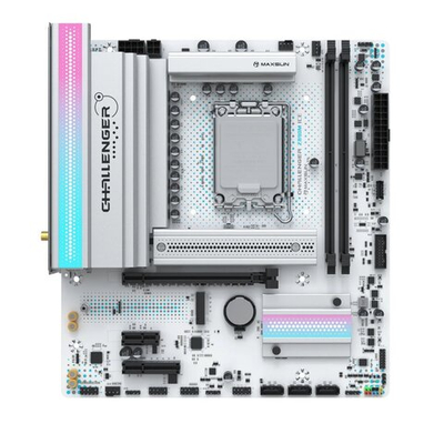 Материнская плата MAXSUN MS-Challenger Z890M WIFI ICE, LGA1851, DDR5, mATX