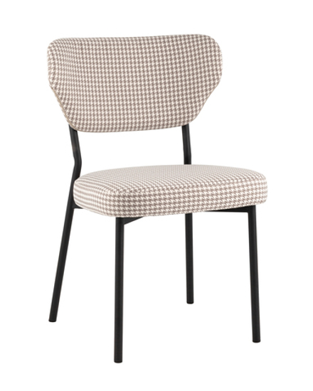 Стул Билл гусиная лапка бежевый