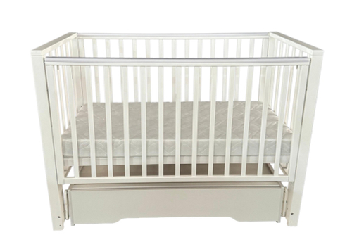 Детская кровать NICOL (автостенка, универсальный маятник, ящик, колеса)