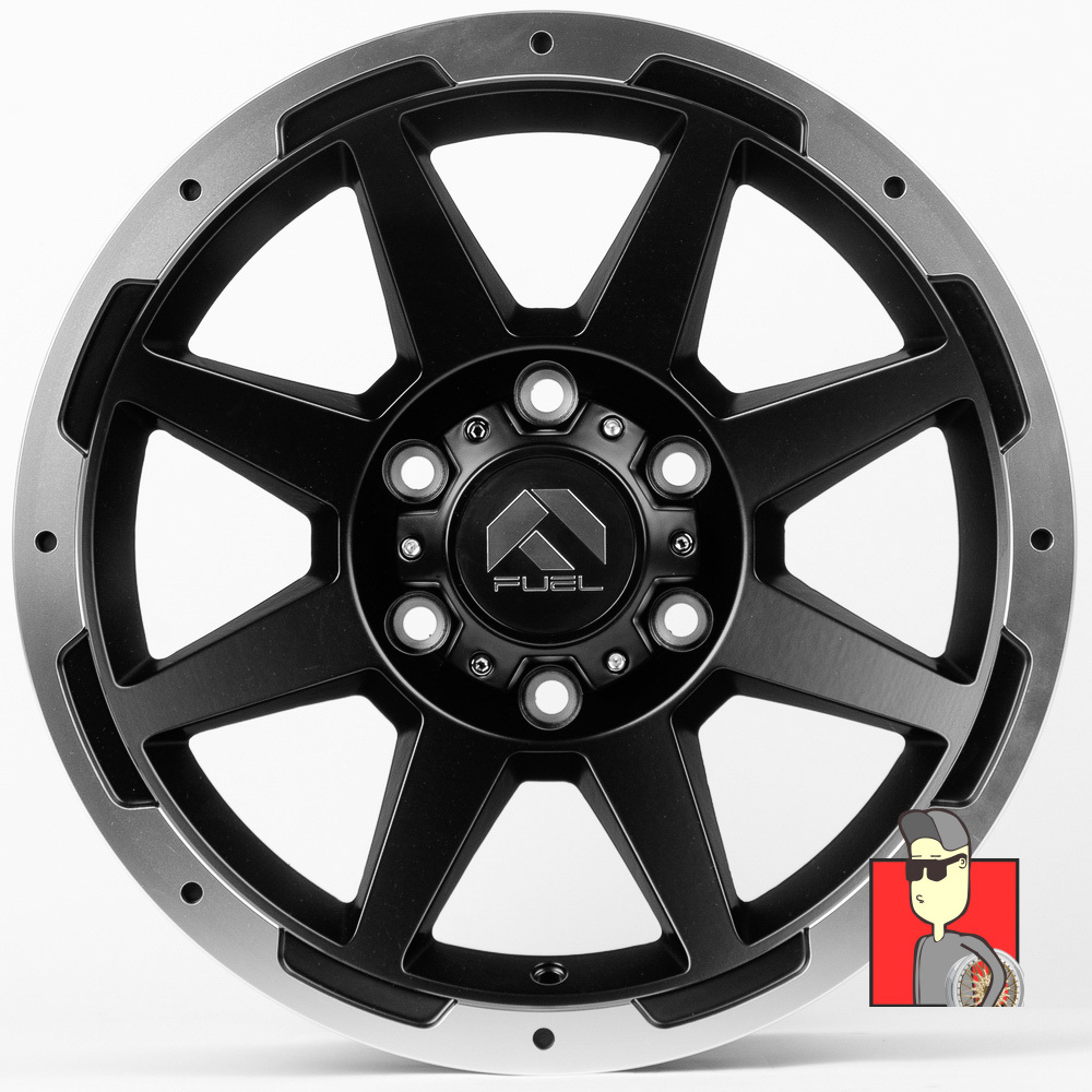 Комплект дисков FUEL 17x9 et15 6x139.7