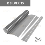 Пленка солнцезащитная R SILVER 35 LUXFIL, (на отрез)