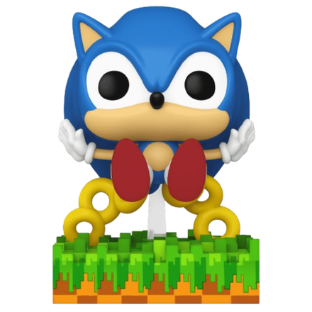 Фигурка Funko POP! Games Sonic the Hedgehog Ring Scatter Sonic (Exc)