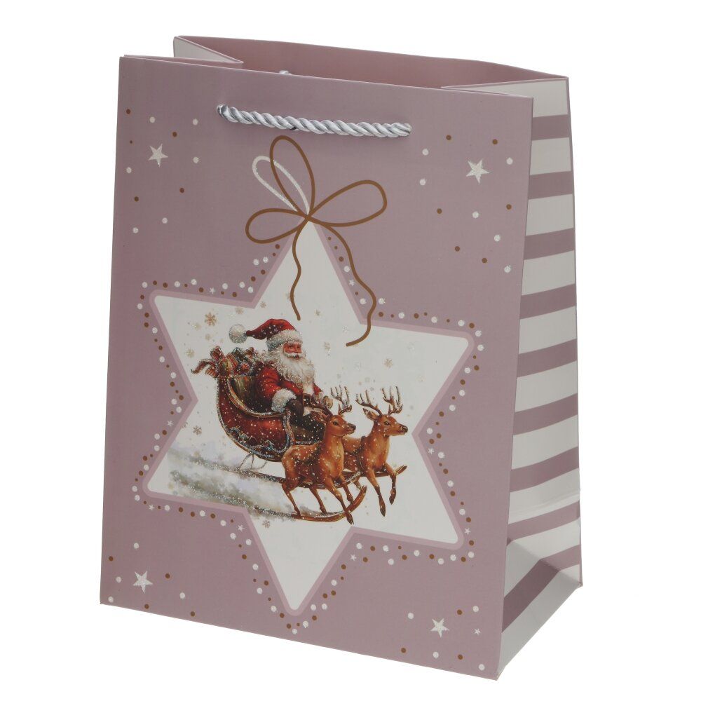 GAEM Пакет подарочный S (бумага 210г/м2, блок 12шт), L18 W10 H23 см, 4в.