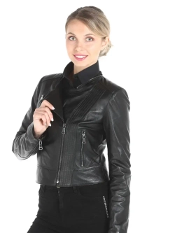 Косуха кожаная куртка женская Турция