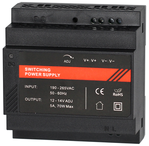 ST-PS105DDL-BK Блок питания на DIN-рейку 12VDC 5А