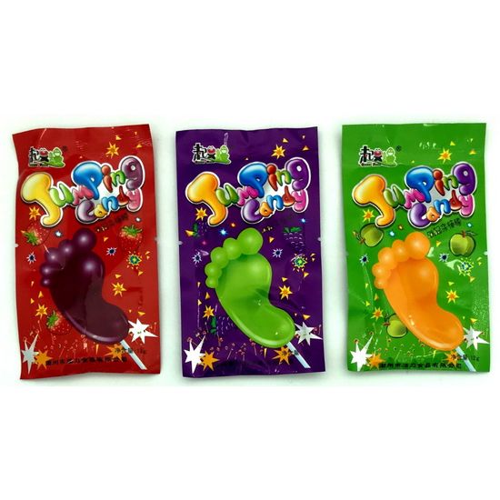 Леденец на палочке Ножка с шипучкой, 12 г