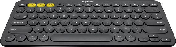 Klaviatura \ Клавиатура \ Keyboard  Logitech K380 Multi BT Gray
