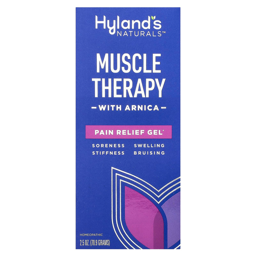 Hyland's Naturals, Muscle Therapy с арникой, обезболивающий гель, 70,9 г (2,5 унции)