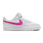 Детские кроссовки Nike Court Borough Low Recraft 'White Laser Fuchsia' DV5457-113