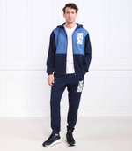 Худи EA7 - голубой(3RPM55 PJ05Z)