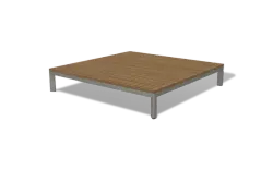 "Амальфи" трансформирующаяся лаунж-зона из алюминия, цвет графит