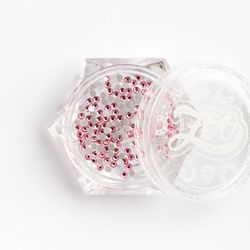 1126 Стразы стеклянные Rose SS3 (1,3 мм) 100 шт