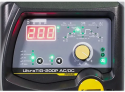 Установка аргонодуговой сварки КЕДР UltraTIG-200P AC/DC (220В, 10-200А) (с возможностью подключения педали)