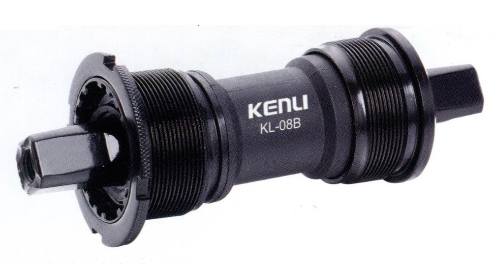 ПолуКаретка KL-08B Kenli 68x127.5мм, 1.37"x24tpi, ось под квадрат, сталь/пластик
