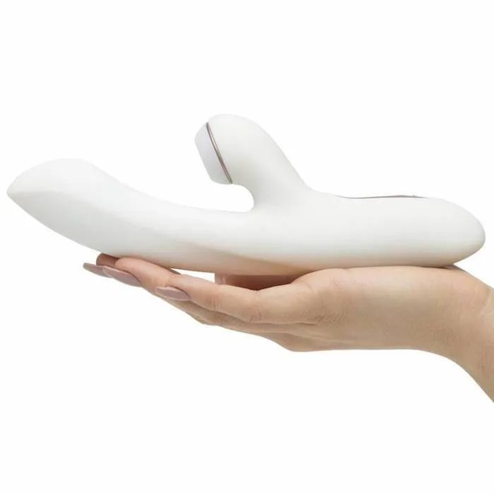 Satisfyer вибратор Кролик с вакуумной клиторальной стимуляцией Pro + G-Spot Rabbit