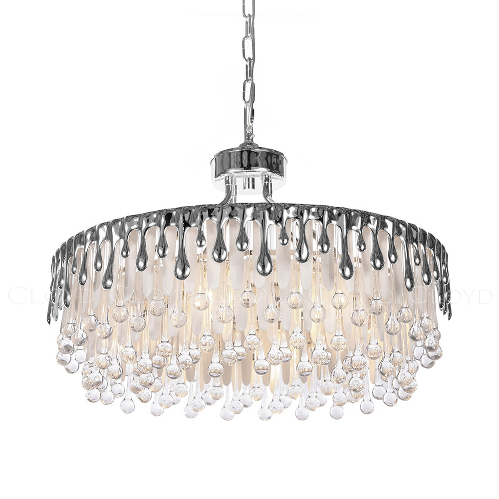 Люстра Cloyd CAPULETTI C12 / Ø80 см - хром (арт.11304)