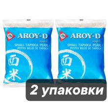 Смесь для десерта Aroy-D Тапиока в мал. шариках 454 г 2 шт