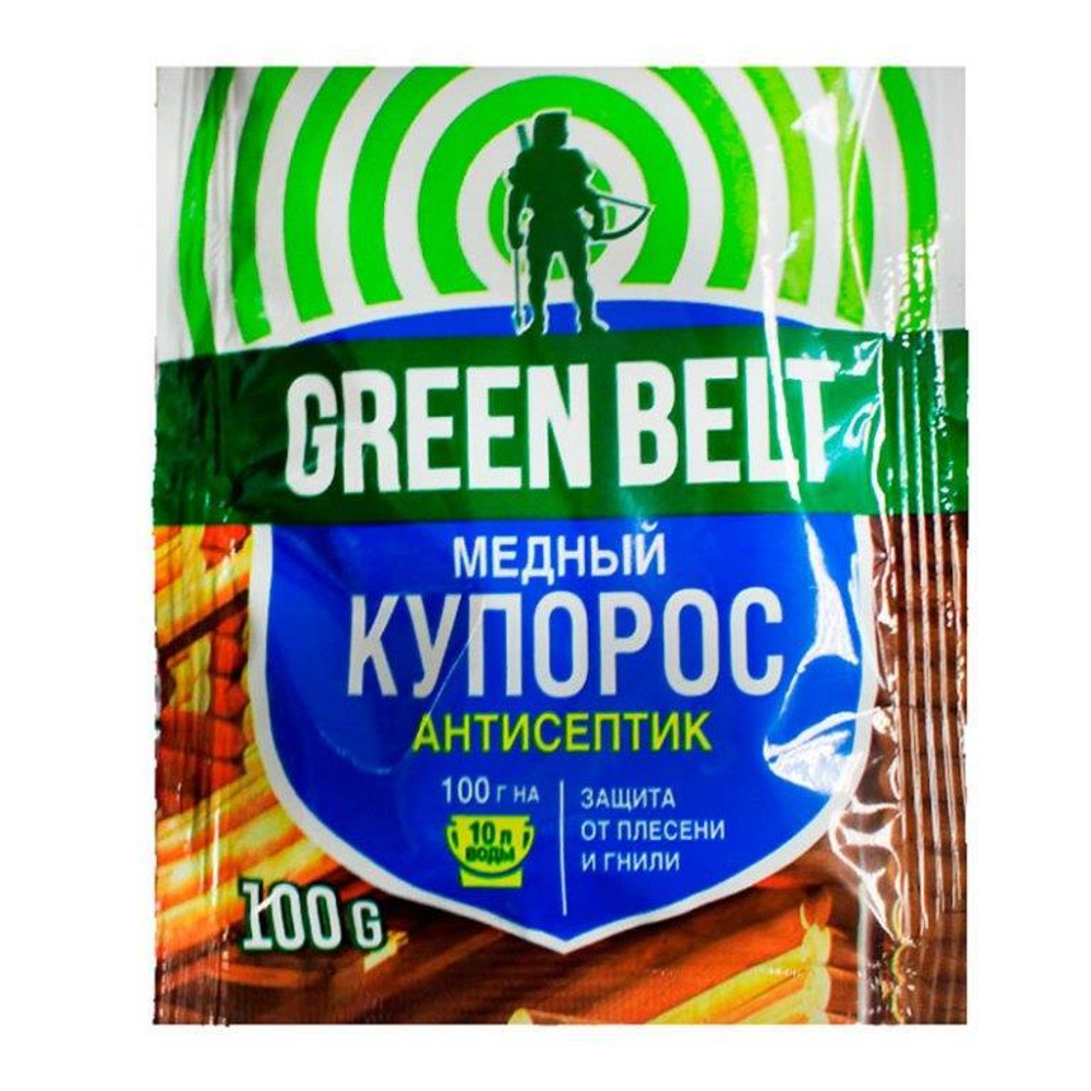 Медный купорос "Грин Бэлт" антисептик